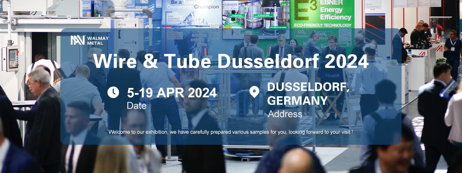 Meet us at Tube Düsseldorf 2024