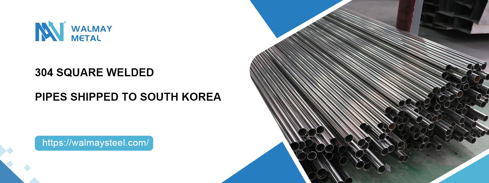 304 Square Welded Pipes Shipped to South Korea