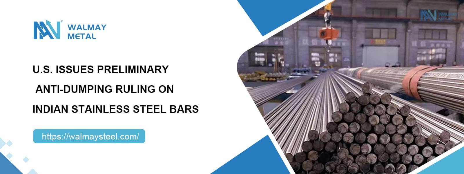 U.S. Issues Preliminary Anti-Dumping Ruling on Indian Stainless Steel Bars