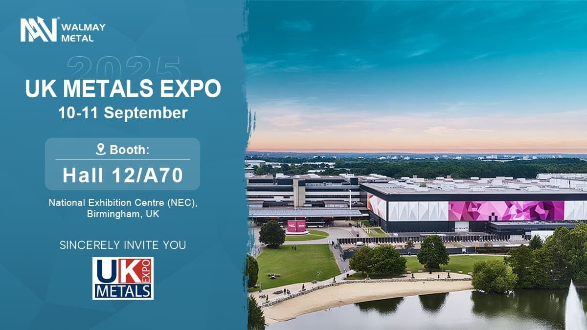 Walmay Steel is pleased to announce its participation in the UK